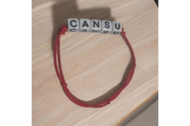 "Cansu" İsimli Bileklik